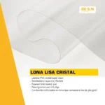 Lona Lisa Cristal Transparente Toldo, Galerías, Cerramientos Medida Personalizada - Imagen 3