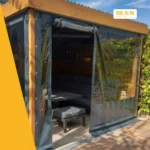 Lona Lisa Cristal Transparente Toldo, Galerías, Cerramientos Medida Personalizada - Imagen 5