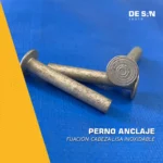 Perno Anclaje Fijación Cabeza Lisa Inoxidable - Imagen 2