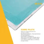 Lona Lisa PVC 560 gr/m² Cubre Pileta Piscina Cobertor Medida Estándar - Imagen 3