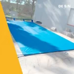 Enrollador Para Lona Cubre Pileta Piscina Pintado - Imagen 6