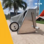 Enrollador Para Lona Cubre Pileta Piscina Inoxidable - Imagen 5