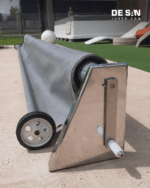 Enrollador Para Lona Cubre Pileta Piscina Inoxidable - Imagen 5