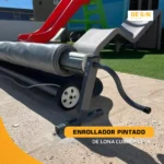 Kit Cubrepileta Lona Lisa + Enrollador Pintado - Imagen 2