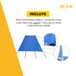 Lona Lisa PVC 560 gr/m² Cubre Pileta Piscina Cobertor Medida Estándar - Imagen 5