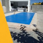 Lona Microperforada PVC 250 gr/m² CubrePileta Piscina Cobertor a Medida - Imagen 8