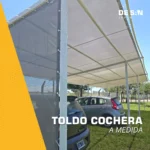 Lona Microperforada PVC 250 gr/m² Toldos, Pérgolas, Techos - Imagen 2