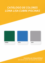 Kit Cubrepileta Cobertor Lona Lisa PVC Con Enrollador Pintado al Horno - Imagen 17