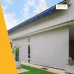 Toldo Vertical Brazo Punto Fijo + Lona Lisa PVC 560 g/m² - Imagen 9