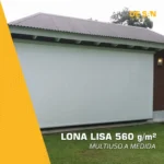 Lona Lisa PVC 560g/m² Fabricación a Medida Multiuso - Imagen 2