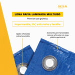 Lona Rafia Laminada Premium 200 Grs Multiusos Medida Personalizada - Imagen 3