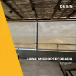 Lona Microperforada PVC de 250gr/m² Fabricación a Medida Multiusos - Imagen 2
