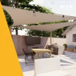 Toldo Vela Decorativa Triangular Media Sombra 4,9x4x3 Mts - Imagen 5