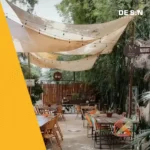 Toldo Vela Decorativa Triangular Media Sombra 4,9x4x3 Mts - Imagen 4