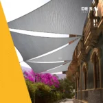 Toldo Vela Decorativa Triangular Media Sombra 4,9x4x3 Mts - Imagen 7