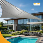 Toldo Vela Decorativo Triangular Media Sombra 4,9x4x3 - Imagen 8