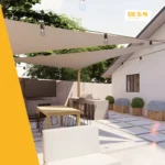Toldo Vela Decorativo Triangular Media Sombra 4,9x4x3 - Imagen 5
