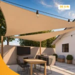 Toldo Vela Decorativo Triangular Media Sombra 4,9x4x3 - Imagen 9