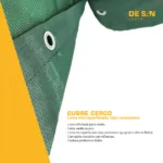 Cubre Cerco Premium Lona Microperforada 250g - Imagen 3