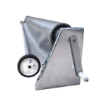 Kit Cubrepileta Cobertor Lona Lisa PVC + Enrollador Acero Inoxidable