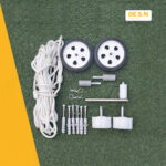 Kit Cubrepileta Cobertor Lona Lisa PVC + Enrollador Acero Inoxidable - Imagen 7