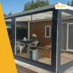 Toldo Vertical + Lona Lisa Cristal Transparente - Imagen 7