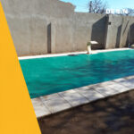 Kit Cubrepileta Cobertor Lona Microperforada PVC Con Enrollador Pintado al Horno - Imagen 9