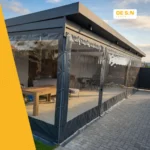 Toldo Vertical + Lona Lisa Cristal Transparente - Imagen 10