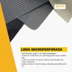 Cubrepileta Cobertor Piscina Lona Microperforada Medida Estándar - Imagen 5