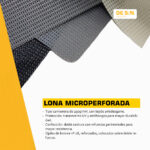 Cubrepileta Cobertor Piscina Lona Microperforada Medida Estándar - Imagen 2
