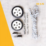 Enrollador Para Lona Cubrepileta Piscina Pintado - Imagen 5