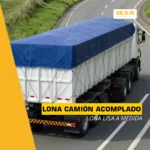 Lona Para Camión Acoplado Chasis Semi Confección A Medida - Imagen 2