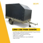 Lona Para Camión Acoplado Chasis Semi Confección A Medida - Imagen 3
