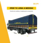 Lona Para Camión Acoplado Chasis Semi Confección A Medida - Imagen 6