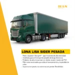 Lona Lisa SIDER Pesada 800gr Confección A Medida - Imagen 3
