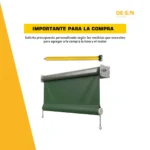 Sistema Enrollador Toldo Vertical Motorizable - Imagen 3