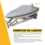 Funda Lancha Cubre Cobertor Lona A Medida - Imagen 3