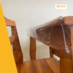 Mantel encastrable PVC lona cristal impermeable - Imagen 4