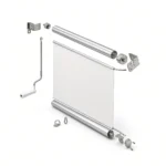 Sistema Enrollador Toldo Vertical Premium Reforzado
