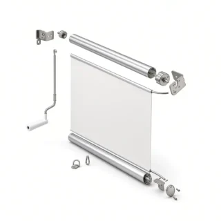 Sistema Enrollador Toldo Vertical Premium Reforzado