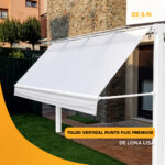 Sistema Enrollador Toldo Vertical Brazo Punto Fijo Premium Reforzado - Imagen 2