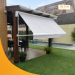Sistema Enrollador Toldo Vertical Brazo Punto Fijo Premium Reforzado - Imagen 6