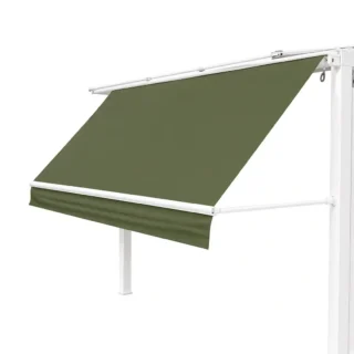 Toldo Punto Fijo Reforzado Con Tensión + Lona Lisa