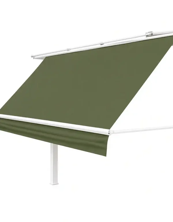 Toldo Punto Fijo Reforzado Con Tensión + Lona Lisa